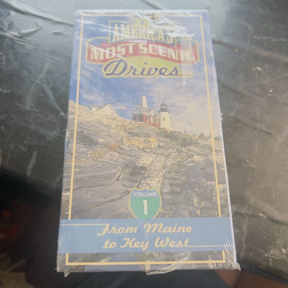 SEALED “America's Most Scenic Drives” VHS Box Set V. 1,2,3- Readers Digest VTG